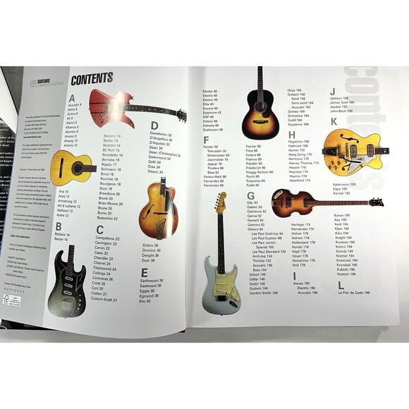 2,000 Guitars Hardcover By Tony Bacon "The Ultimate Collection" 2015 Hardback - Picture 5 of 11